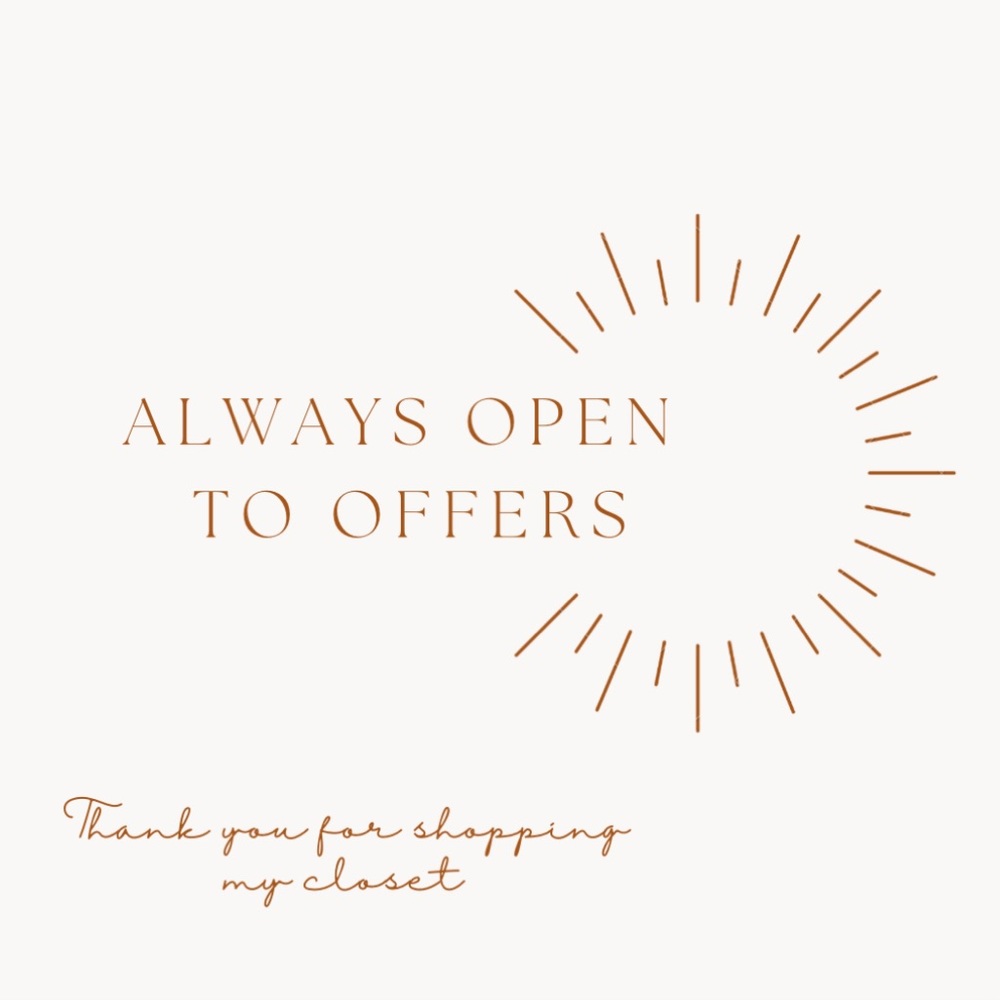 Open to all offers and bundles!